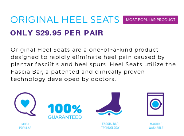 original heel seats sales banner